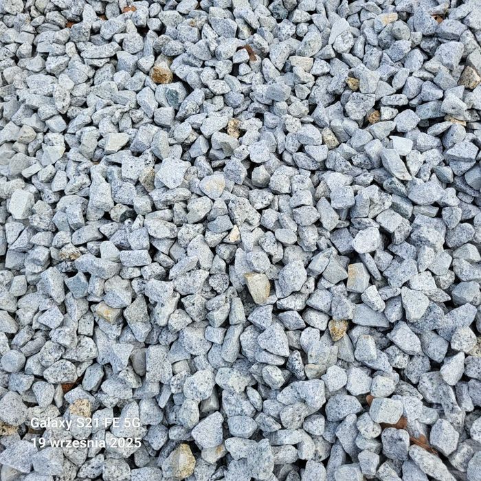 Kruszywa ozdobne, materiały sypkie