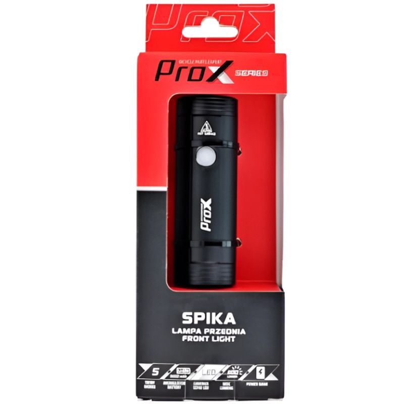 Lampka Rowerowa Przednia Prox Spika 1100Lm