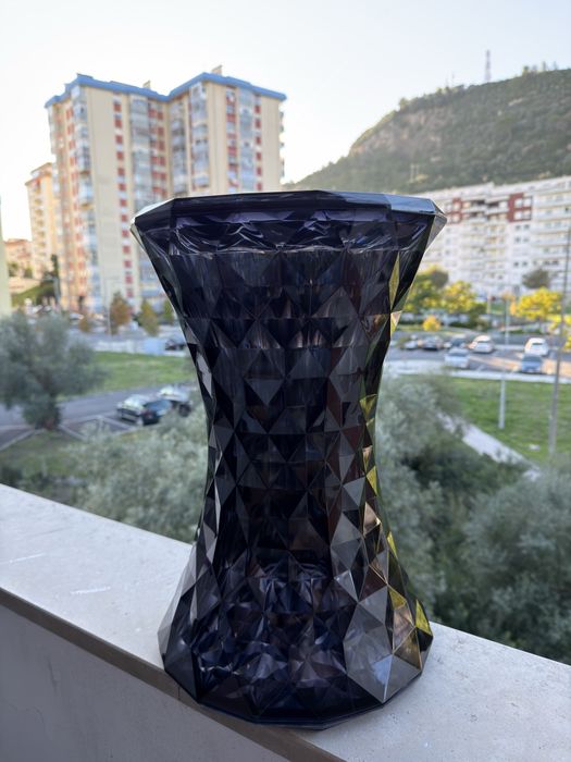 Banco Kartell stool crystal