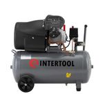 Компресор 50 л, 2.23 кВт, 220 В, 10 aтм, 354 л/хв. INTERTOOL PT-0004.