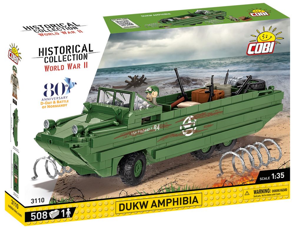Klocki cobi 3110 amfibia DUKW AMPHIBIA