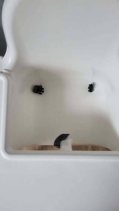 Krzesełko do karmienia ikea z podnóżkiem