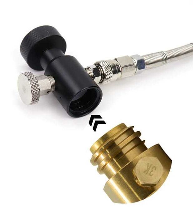 Przetoczka z Przewodem 0,6m do SodaStream Tr21 Twist Niebieskie Butle