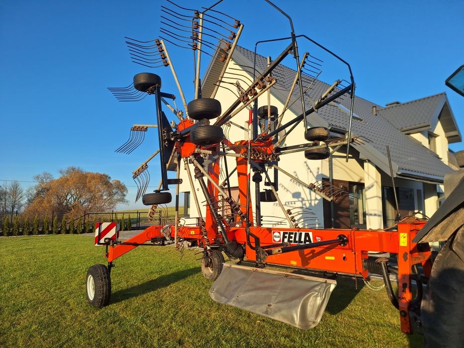 Zgrabiarka Fella TS 880 bdb stam oryginał claas krone kuhn pottinger