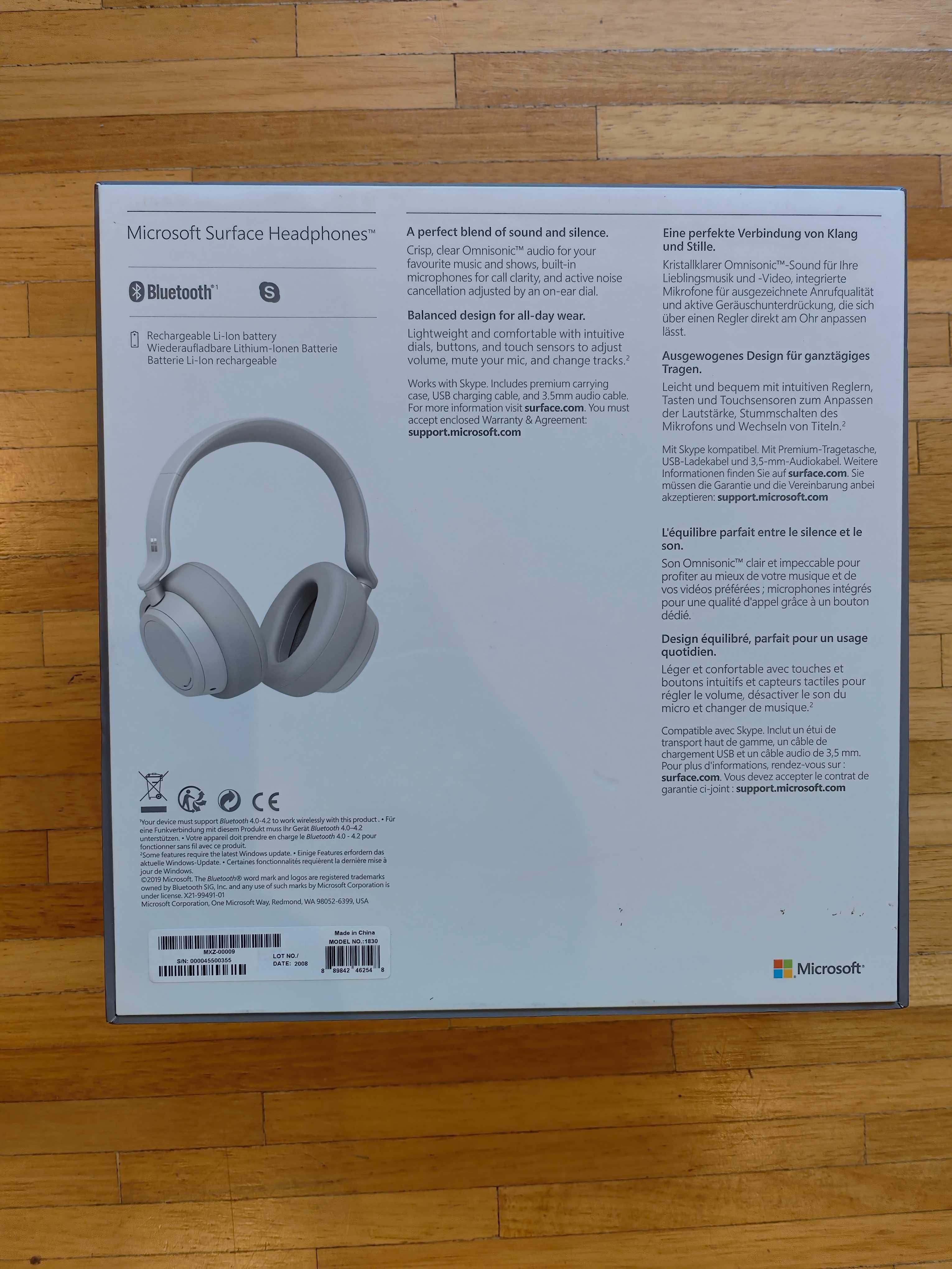 Słuchawki Microsoft Surface Headphones Nowe