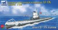 German Long Range Type U-IX Submarine Bronco 5008 1:350