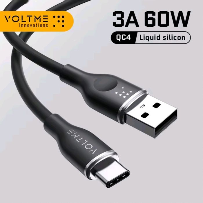 Voltme USB кабель USB A - Type C 60W 1 метр
