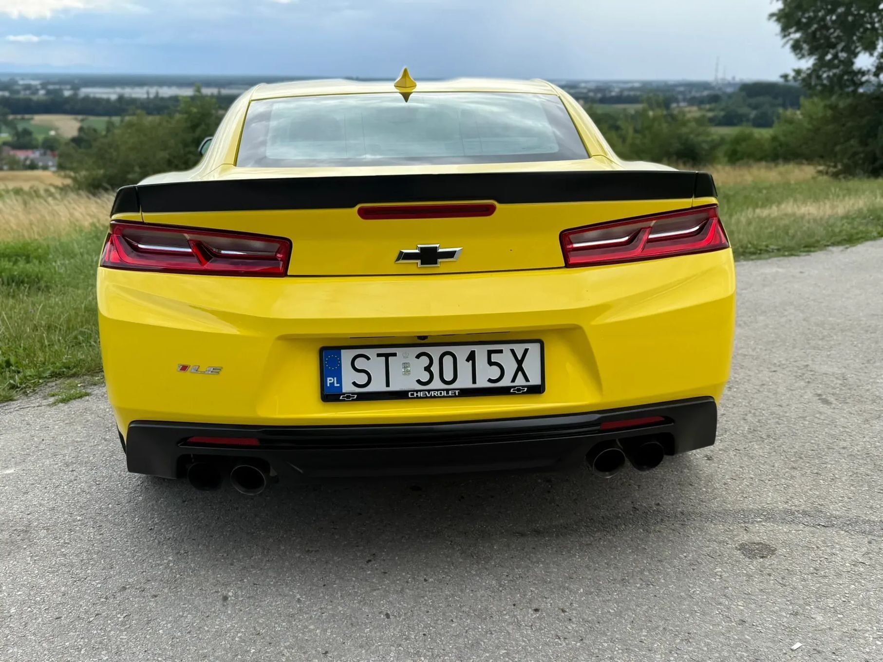 Chevrolet Camaro Bright Yellow, Pakiet Track Perfomance SS 1LE / Fotele Recaro / FV