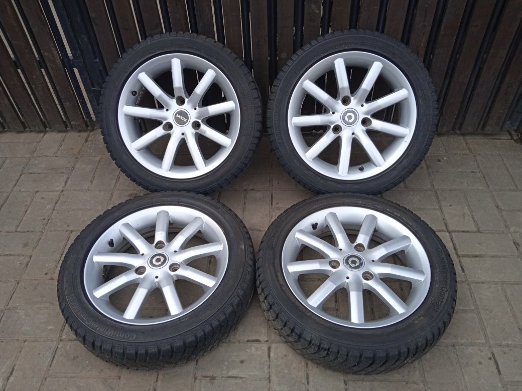 Koła Felgi Aluminiowe 15 3x112 Smart For Two Zima Wielosezon Jasło