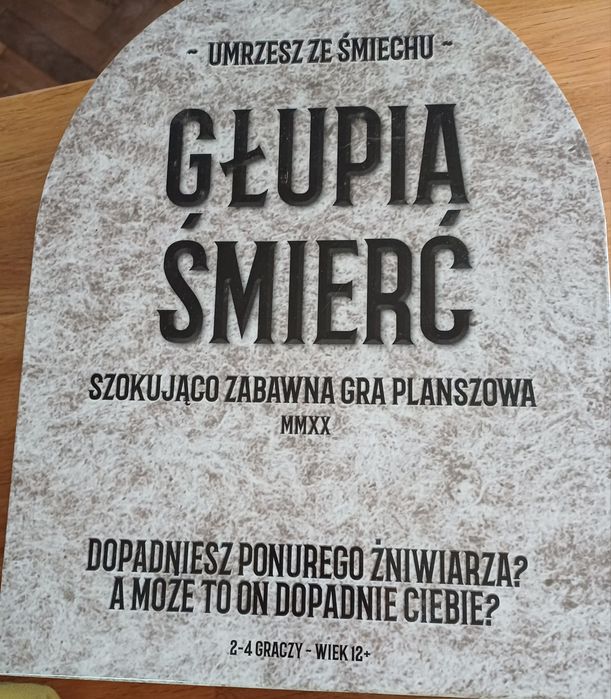 Super gra Głupia Śmierć Głupia Śmierć, gra planszowa, planszówka