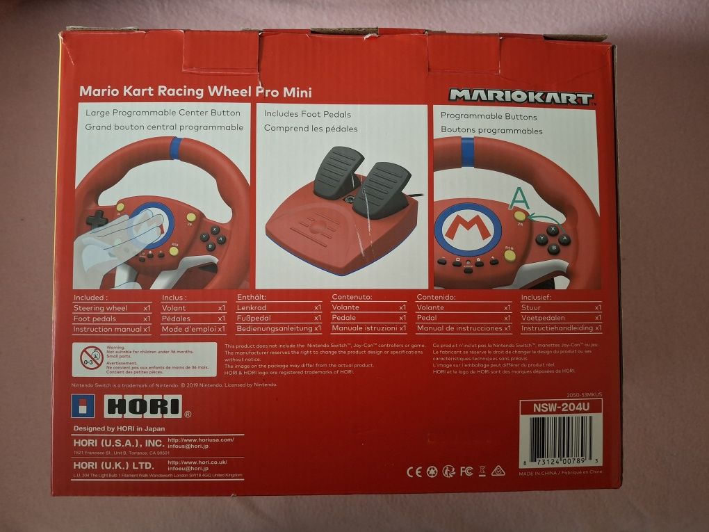 Kierownica Mario Kart Nintendo Switch