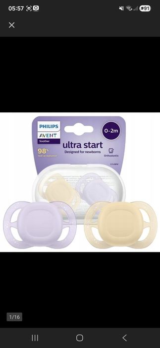 Smoczki philips avent nowe 5 szt w cenie 2
