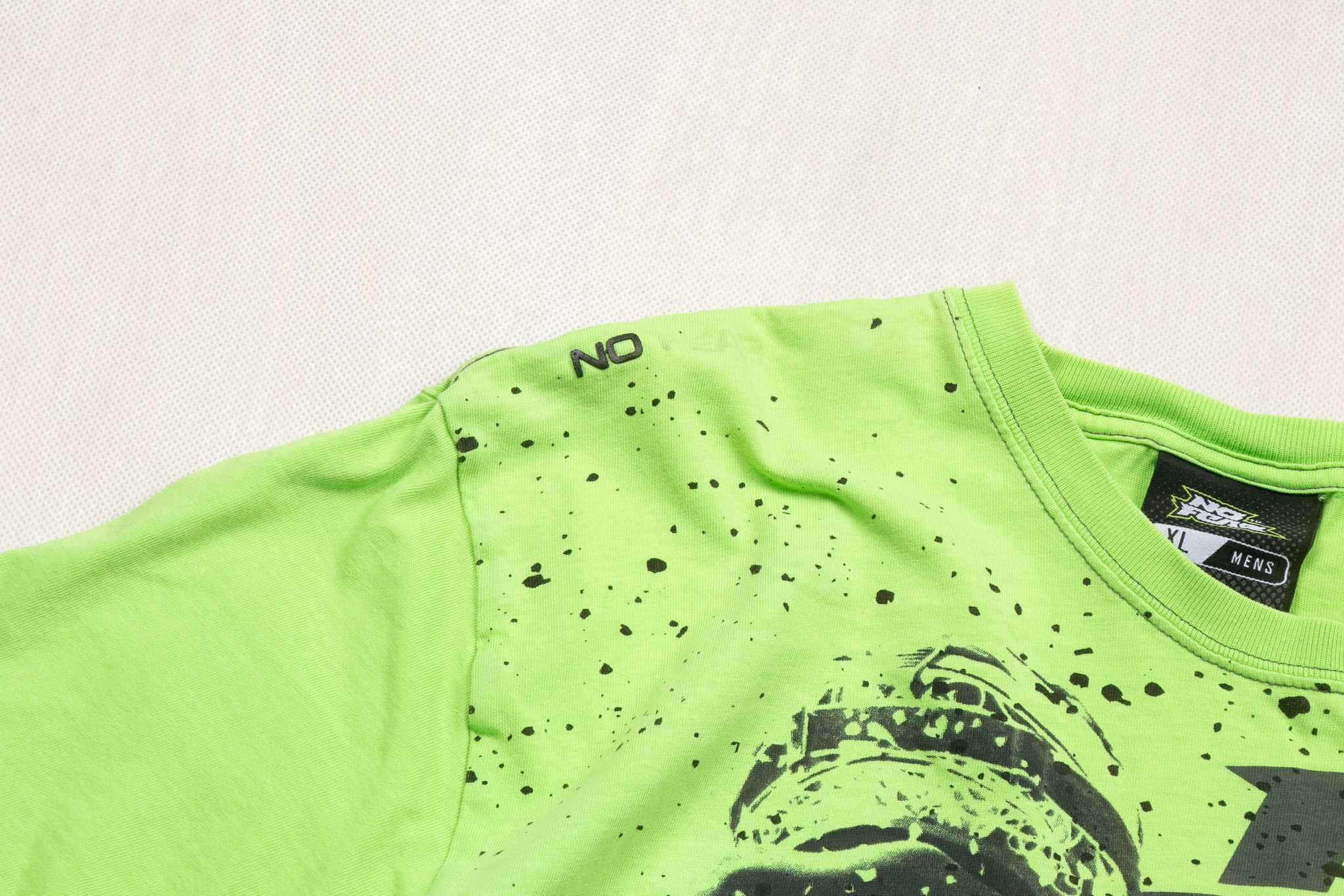 T-shirt y2k No Fear Cross fullprint L