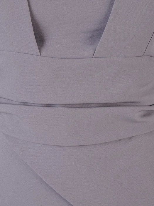 Elegancka sukienka w kolorze szarym roz. 46