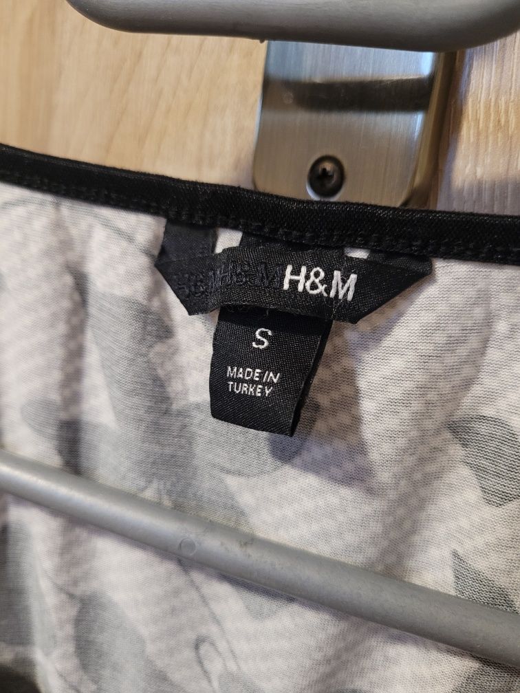 H&M bluzka z wiązaniem S