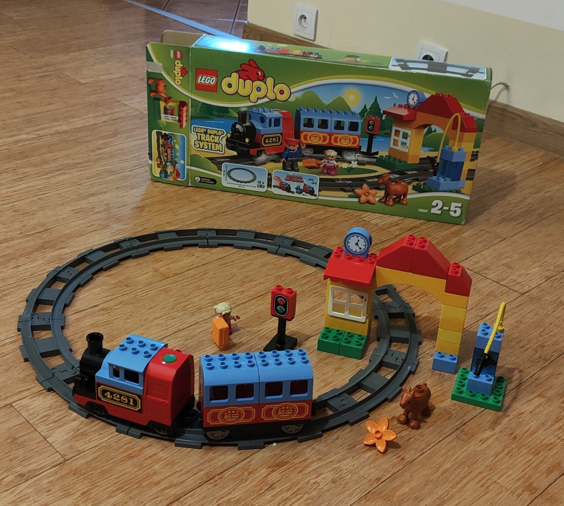 Mój pierwszy pociąg klocki LEGO Duplo 10507