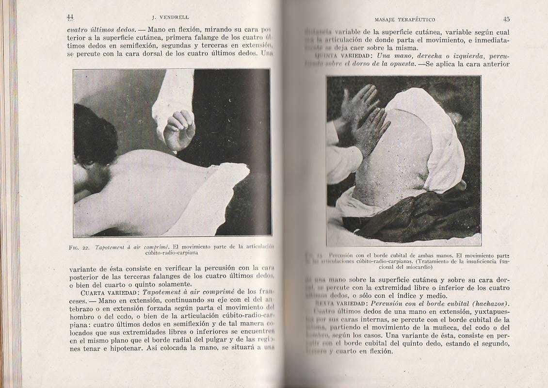 Masaje terapéutico (Técnica)-J. Vendrell-Librería Sintes