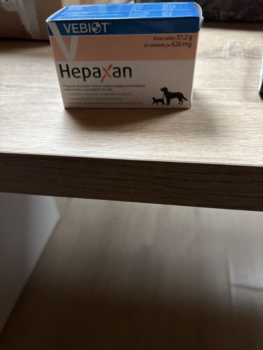 Hepaxan 60 tabletek w opakowaniu