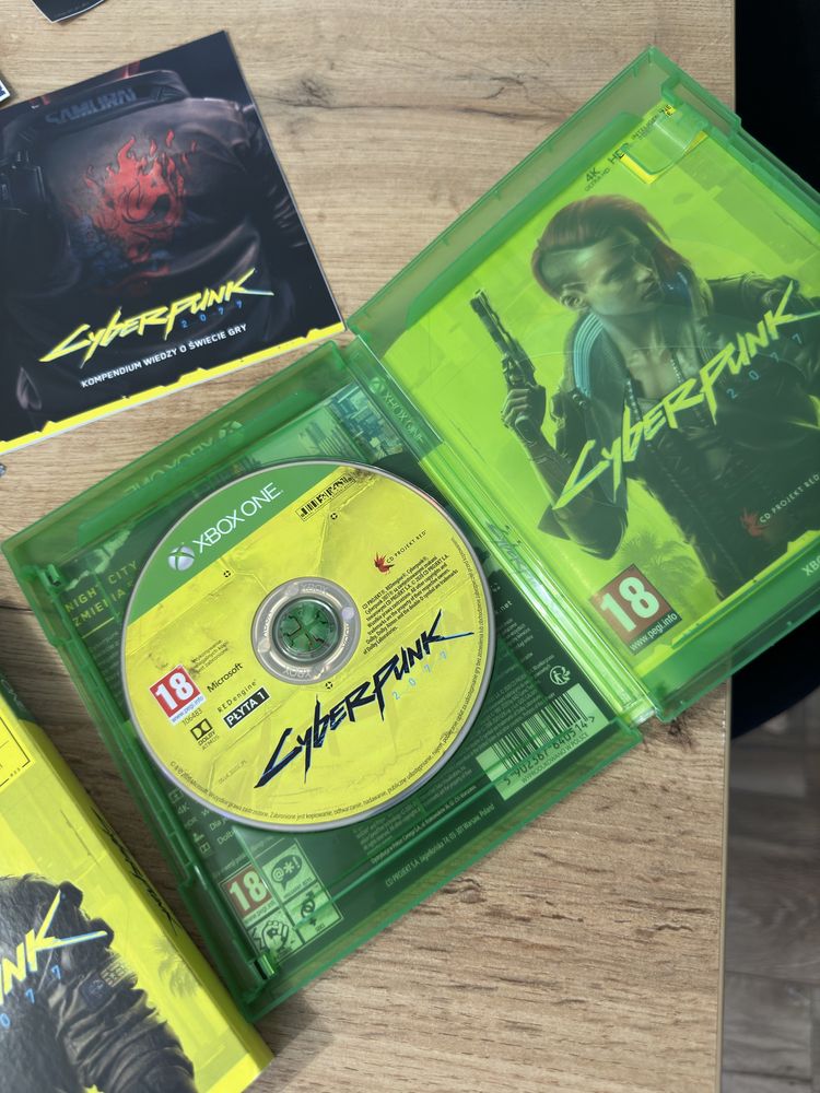 Cyberpunk 2077 Xbox Series Xbox One 4k full zestaw