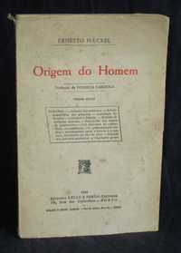 Livro Origem do Homem Ernesto Haeckel