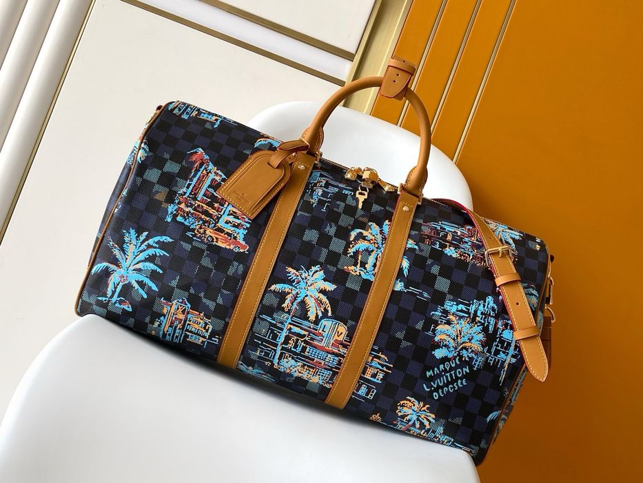 Louis Vuitton keepall сумка пляжная мужская дорожная спортивная