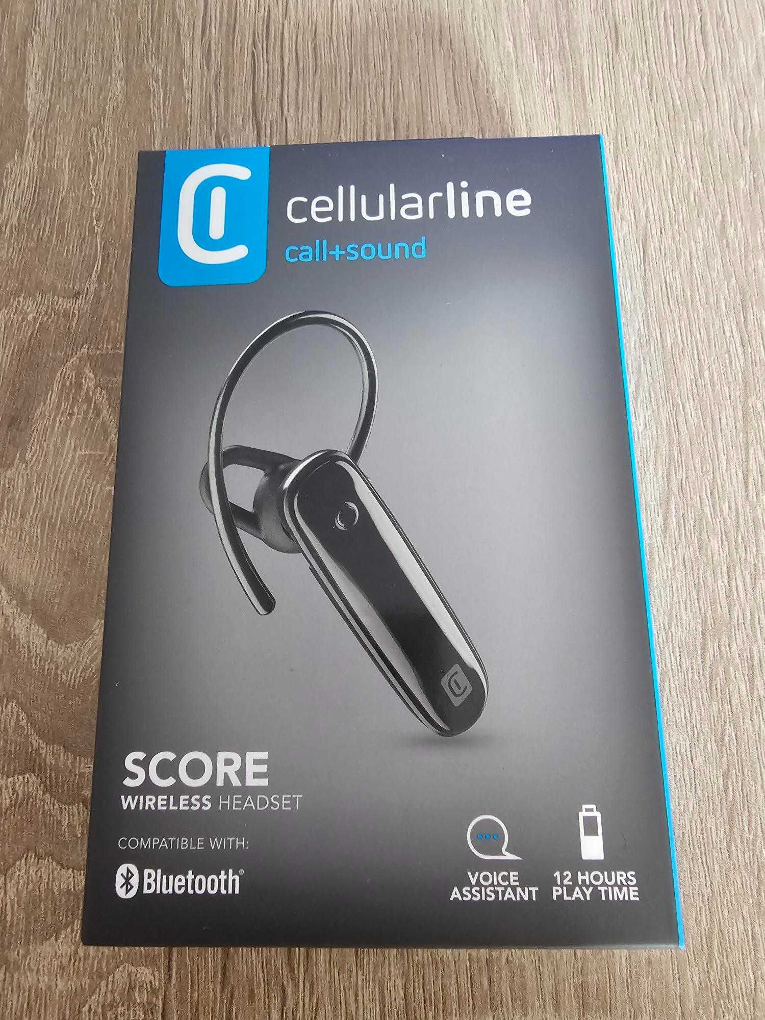 Słuchawka bluetooth CELLULARLINE Score Czarny