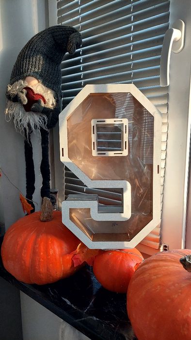 Цифра коробка для цукерок 9