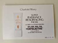 Charlotte Tilbury Radiance Resurfacing Facial-peeling kwasowy 12 ml!