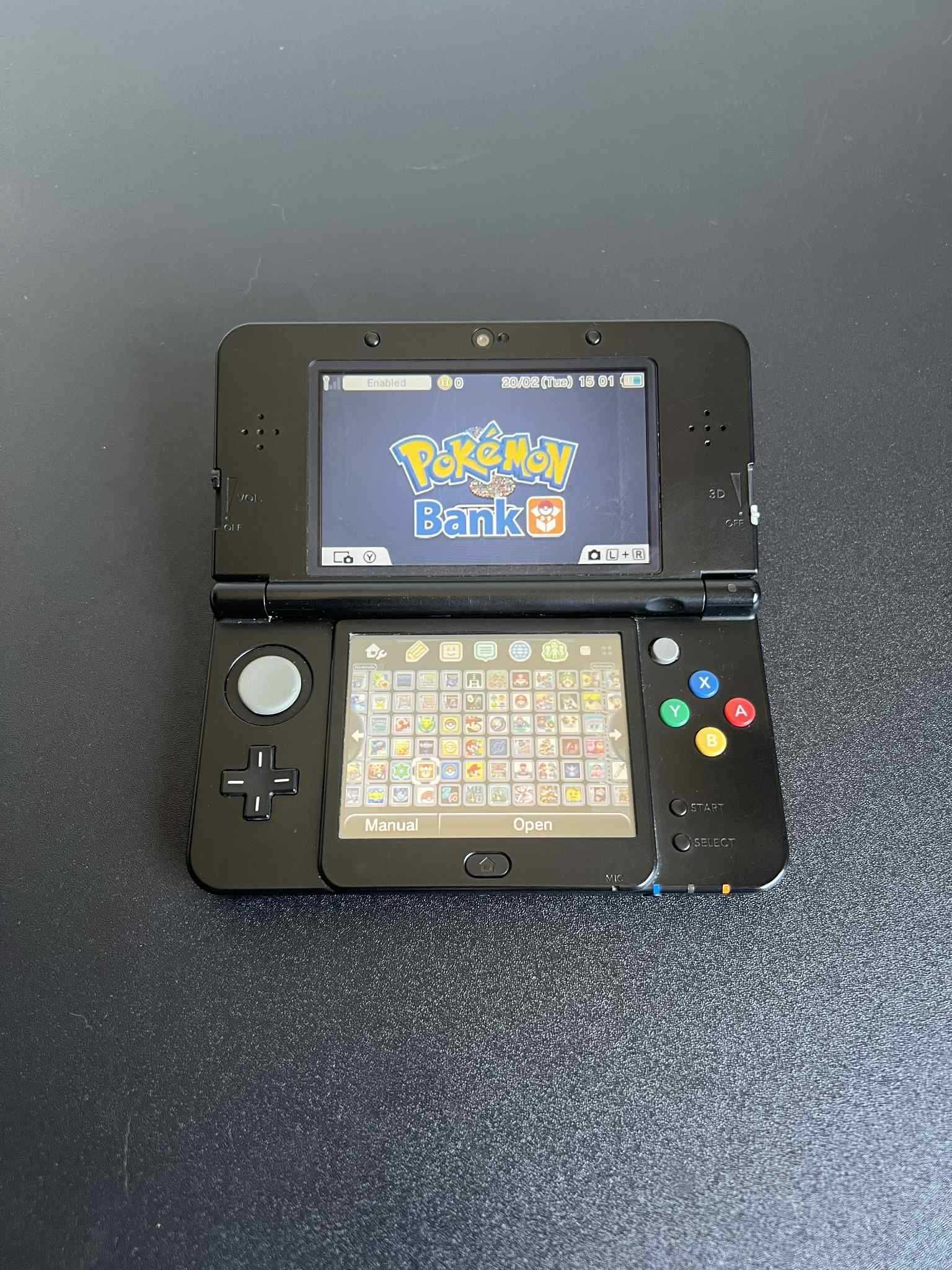 New Nintendo 3DS Preta com 100+ Jogos