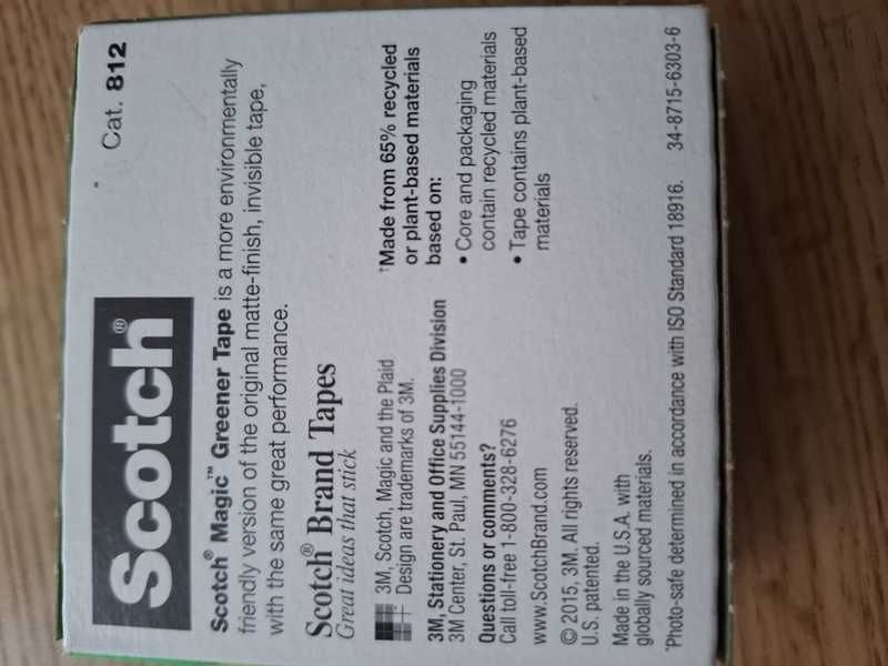 Taśma SCOTCH oryginalna SZT. 3