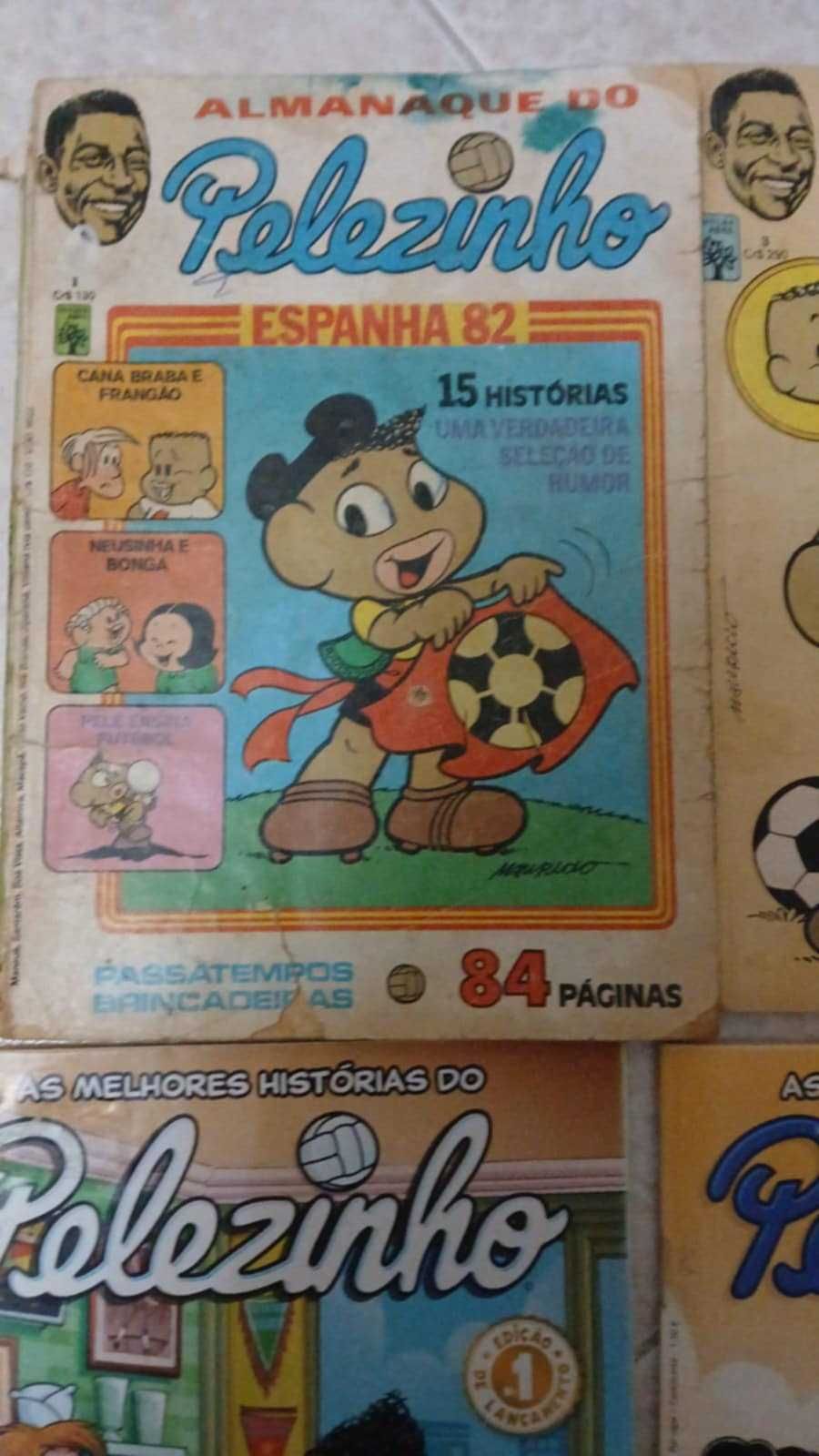 PELEZINHO- Abril, Globo e Panini - 1ºs números
