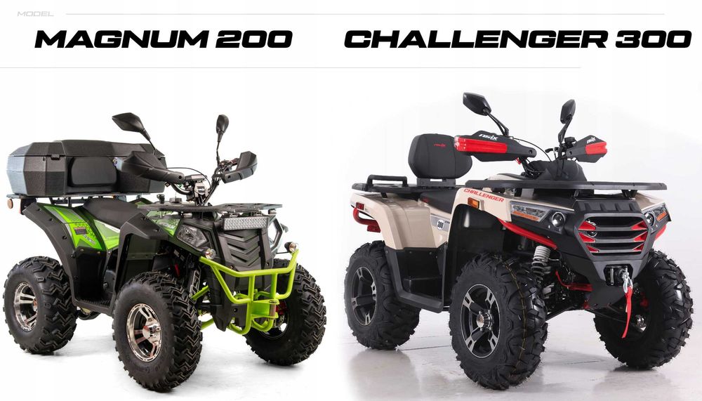 Quad Asix Chellenger Challenger 300 CC homologacja dostawa pług gratis