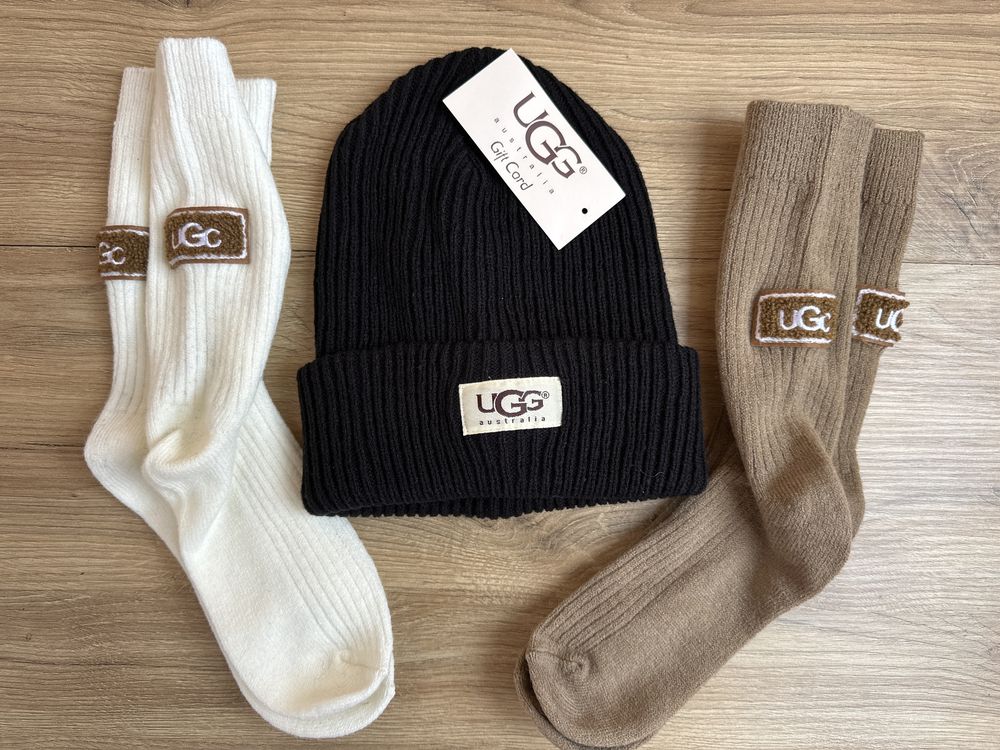 Шапка, ugg, носки угг