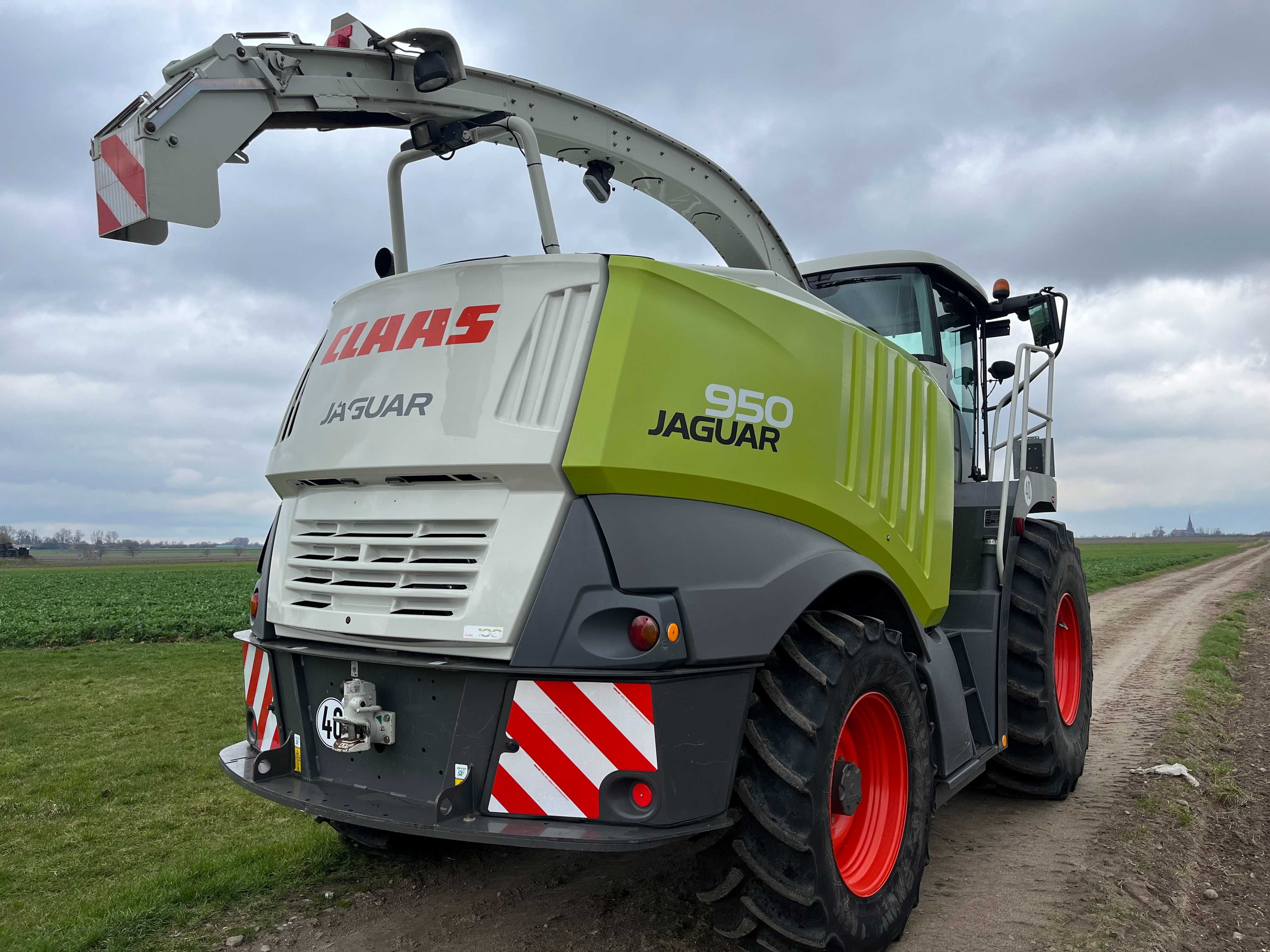 Claas Jaguar 950 4x4 2013 rok z Niemiec