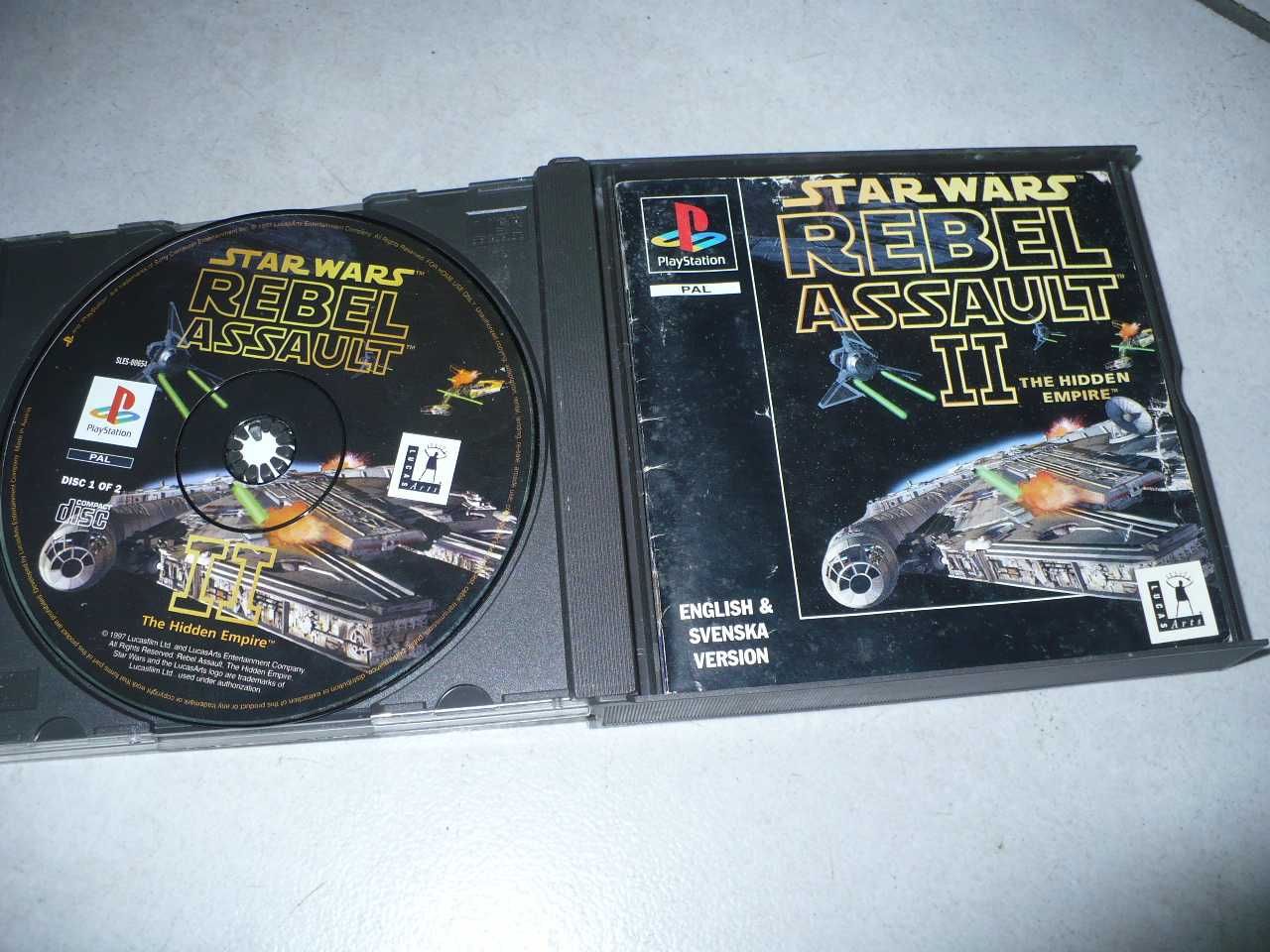 Star Wars na Ps One,,Rebel Assault II''