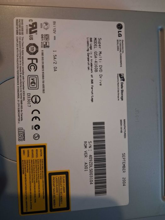 Nagrywarka LG GSA 4160B