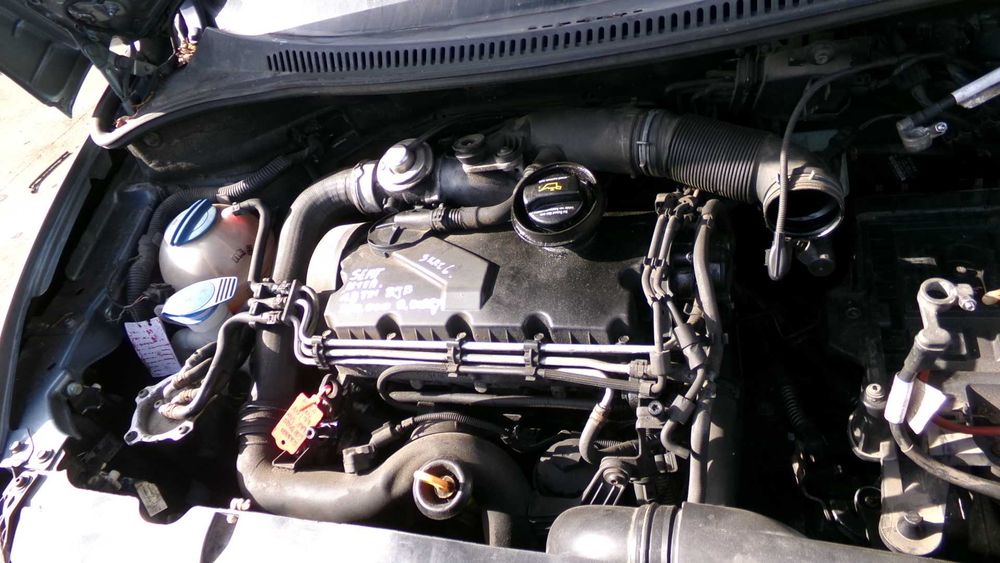 Paz55 Silnik kompletny BJB seat altea 1.9tdi wysyłka gwarancja