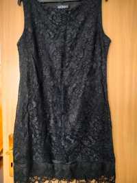 sukienka czarna koronkowa r 42