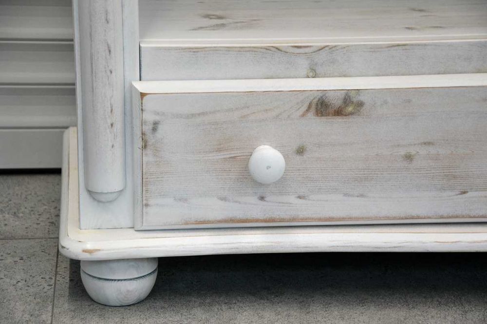 regał z drewna sosnowego - jak nowy