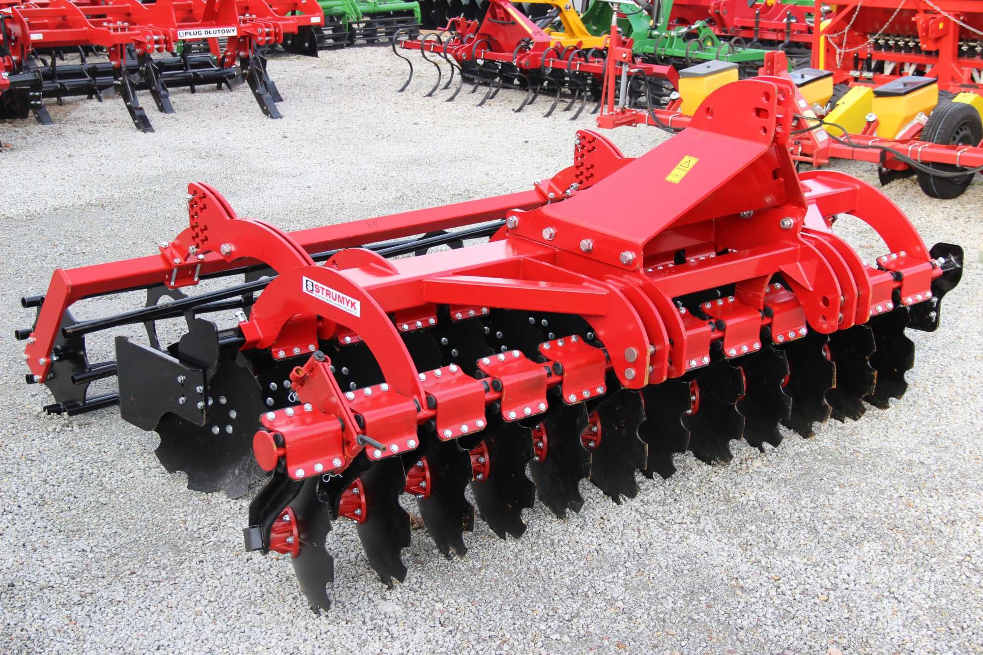 Brona talerzowa TIGER II STRUMYK Agregat  2,5 m 2,7, 3,0  4,0 Promocja