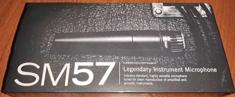 SM57 - динамічний кардіоїдний інструментальний мікрофон