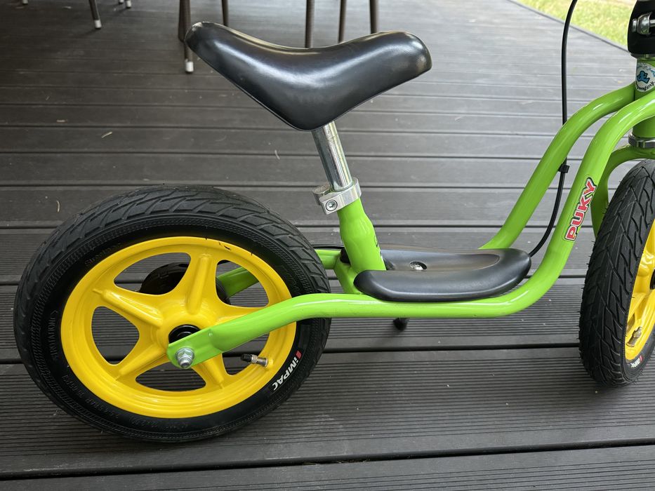 Rowerek biegowy Puky LR1L zielony zółty