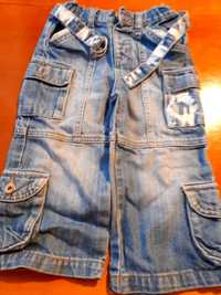 Spodnie jeans 98