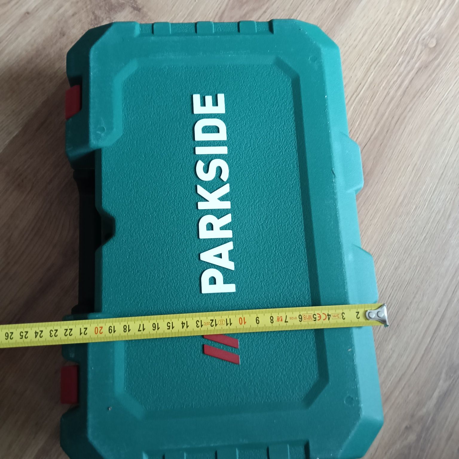 Walizka parkside po kluczu akumulatorowym