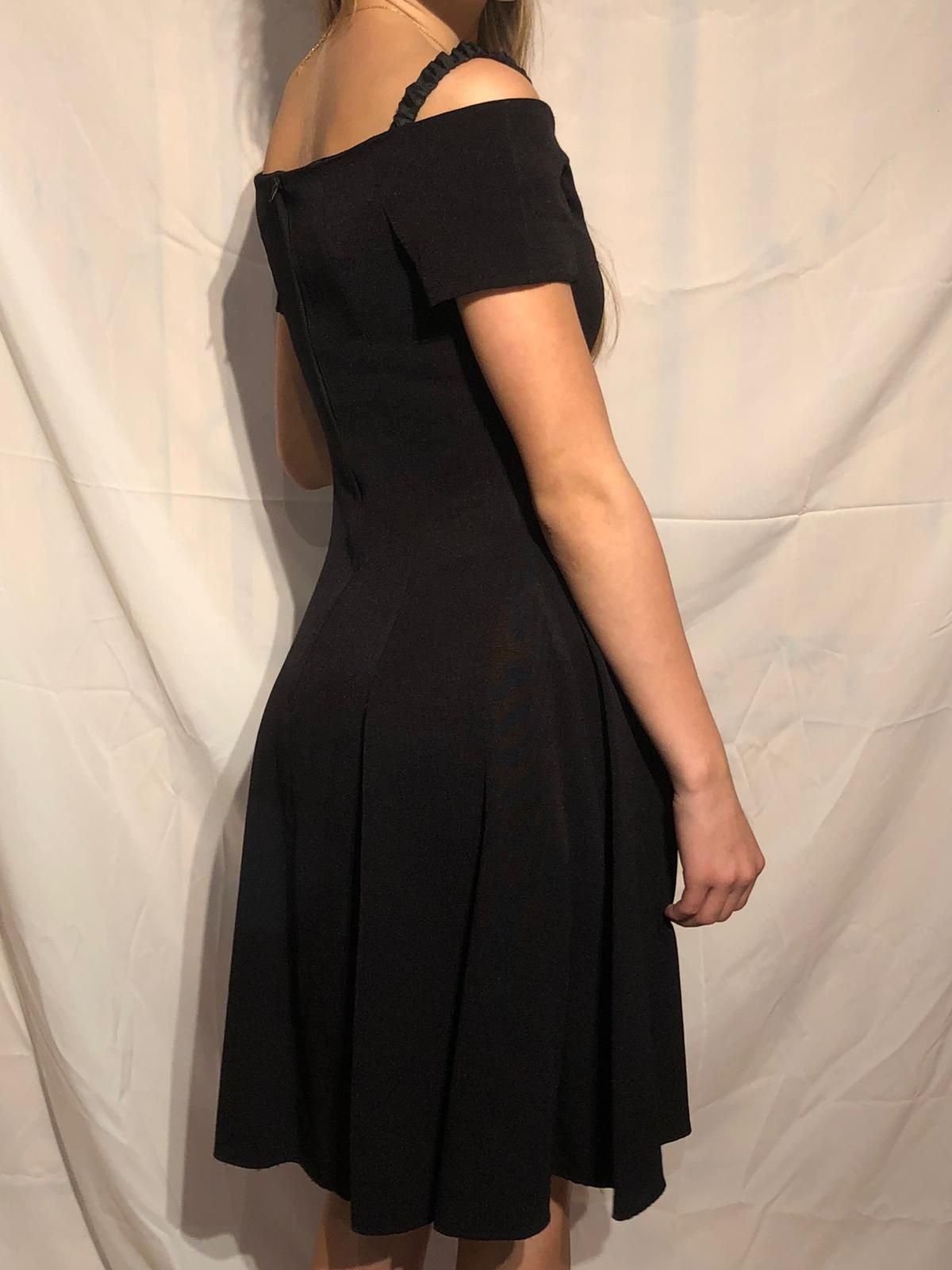 Sukienka dekolt serce vintage H&M
