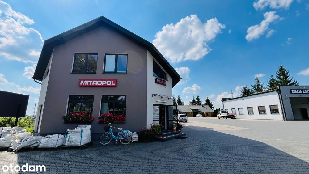 Nieruchomość inwestycyjna ze stacją kontroli poj.