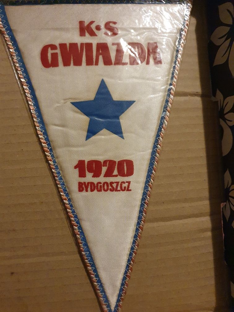 Proporczyk piłkarski Gwiazda Bydgoszcz