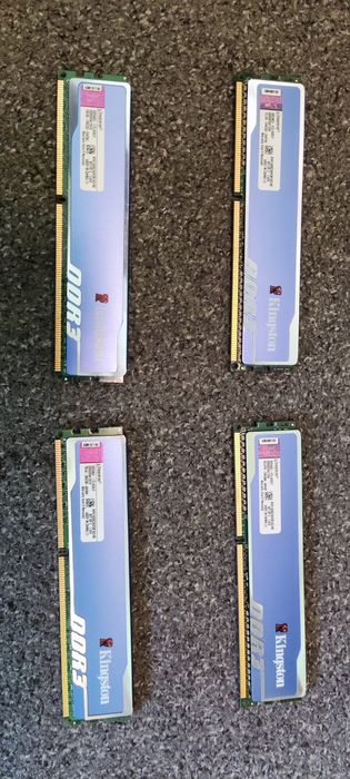 Pamięć RAM Kingston DDR3 4x2GB 1600MHz CL9 HyperX Blue 16GB