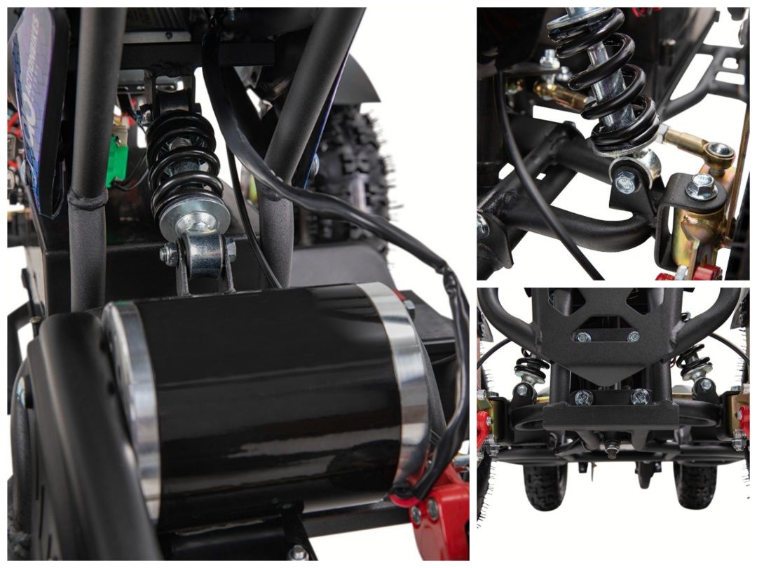 Mini mota quad eléctrica moto 4 ATV elétrica Cobra 36V 800W