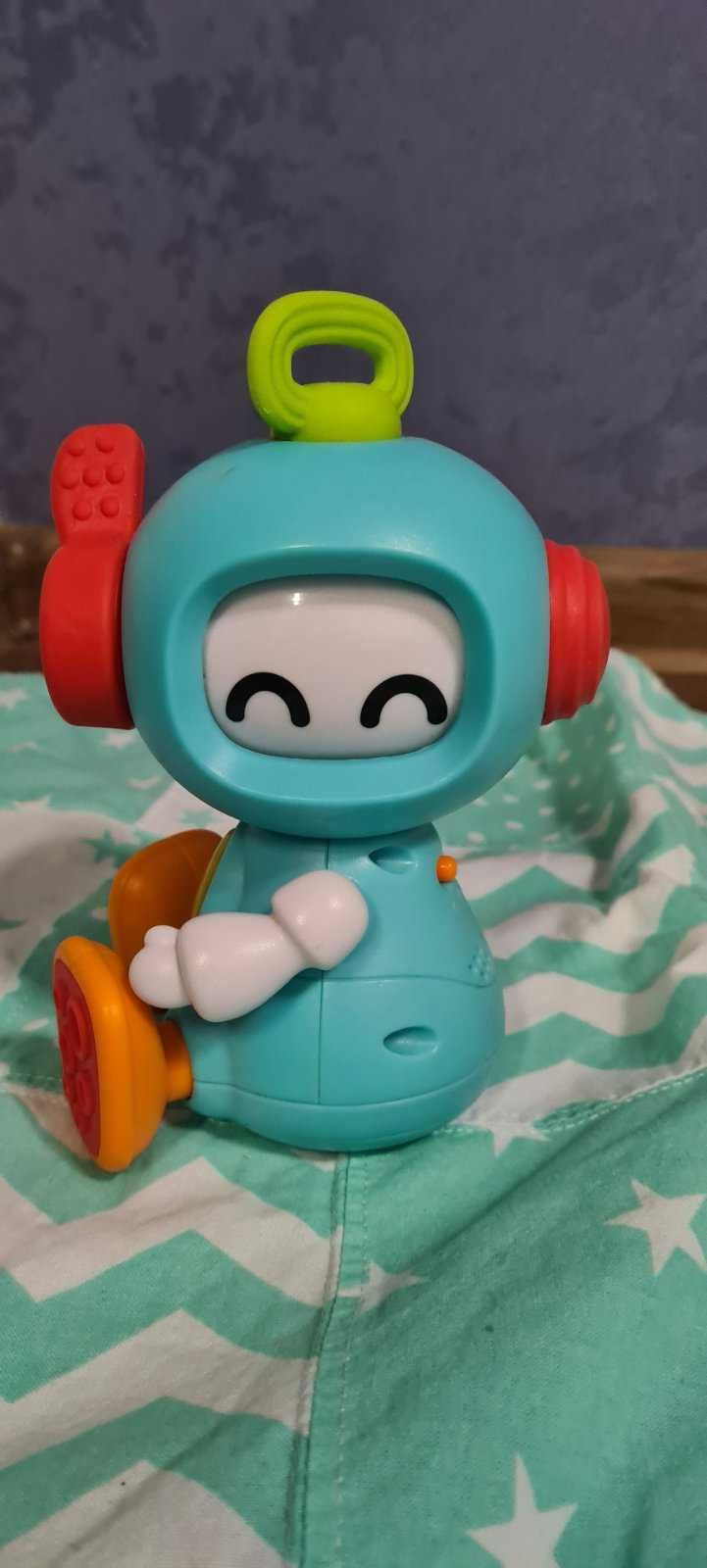 Набор из развивающих игрушек Sensory робот  и Huile Toys мороженщик